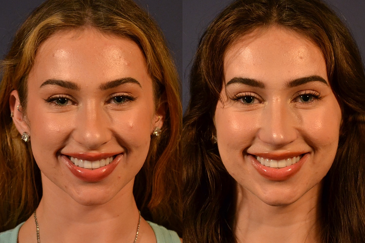 Two women smiling, side-by-side headshots.